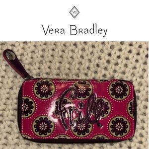 NWOT Vera Bradley Frill Pen and Sticky Note Zip Wallet